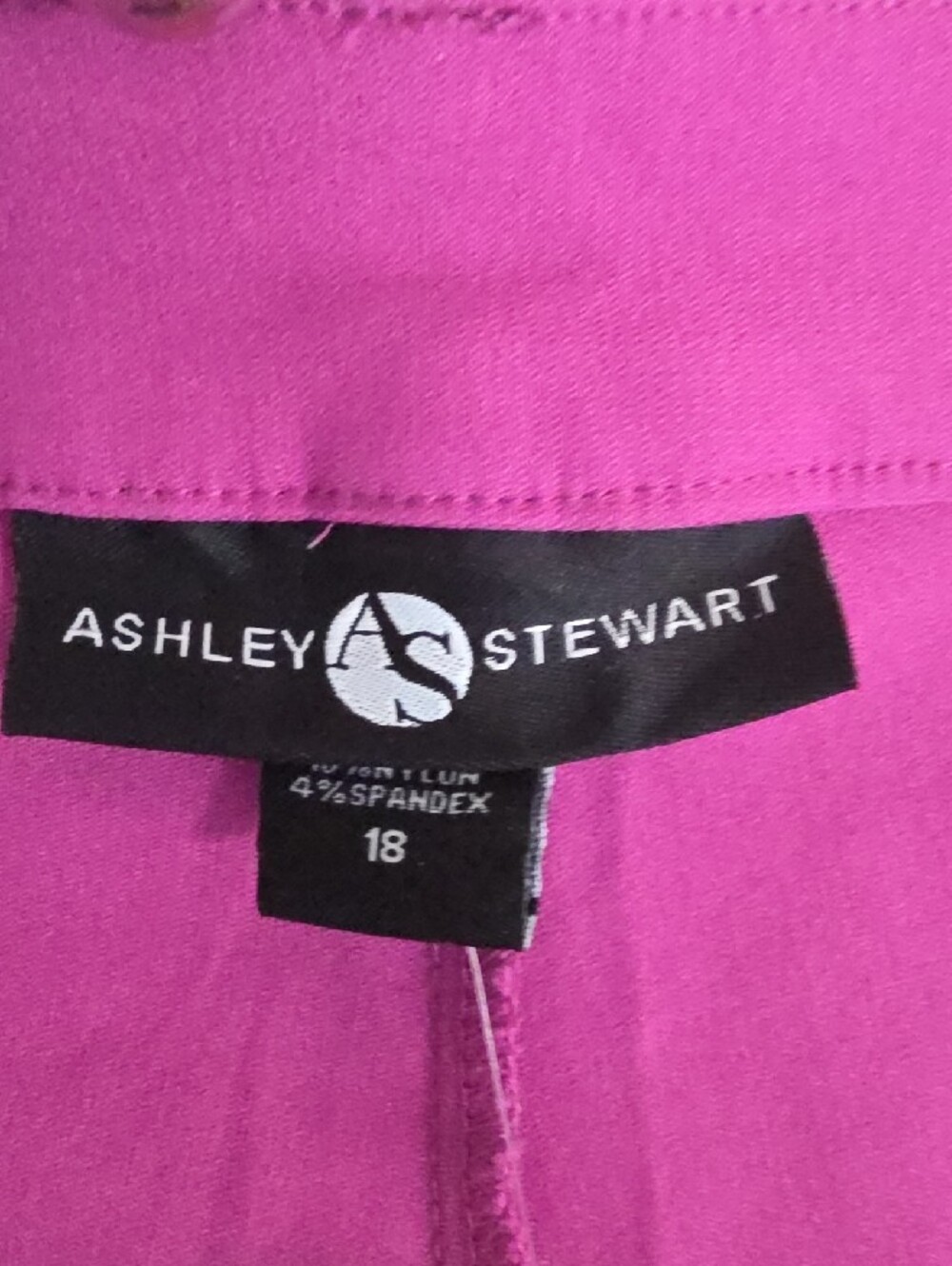 Ashley Stewart Women's Magenta Pants Size 18 - Picture 11 of 12